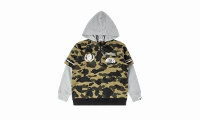 1st Camo Bape Racing Layer Hoodie "Green"