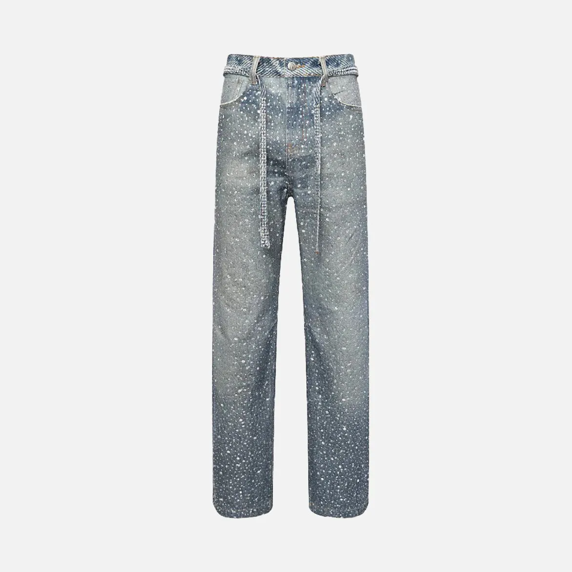 20K SWAROVSKI DIAMOND BORO DENIM - BLUE Smart Casual