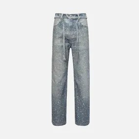 20K SWAROVSKI DIAMOND BORO DENIM - BLUE Smart Casual