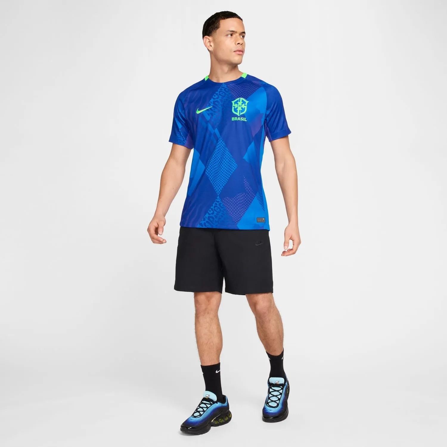 quick dry 25/26 Brazil Stadium Away Jersey - Mens