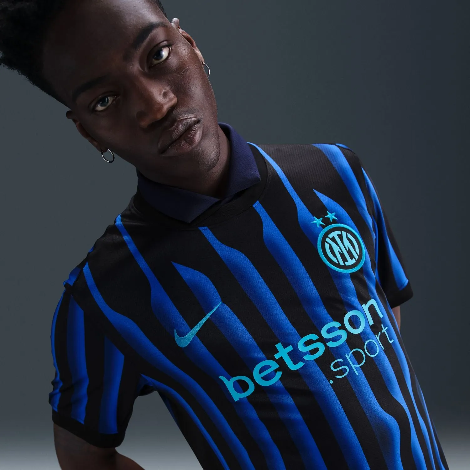 25/26 Inter Milan Home Jersey - Mens QuickDry Technology Bold Core