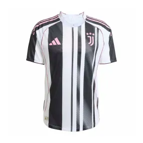 FlexibleJointConstruction WaterRepellentCoating 25/26 Juventus Authentic Home Jersey -Mens