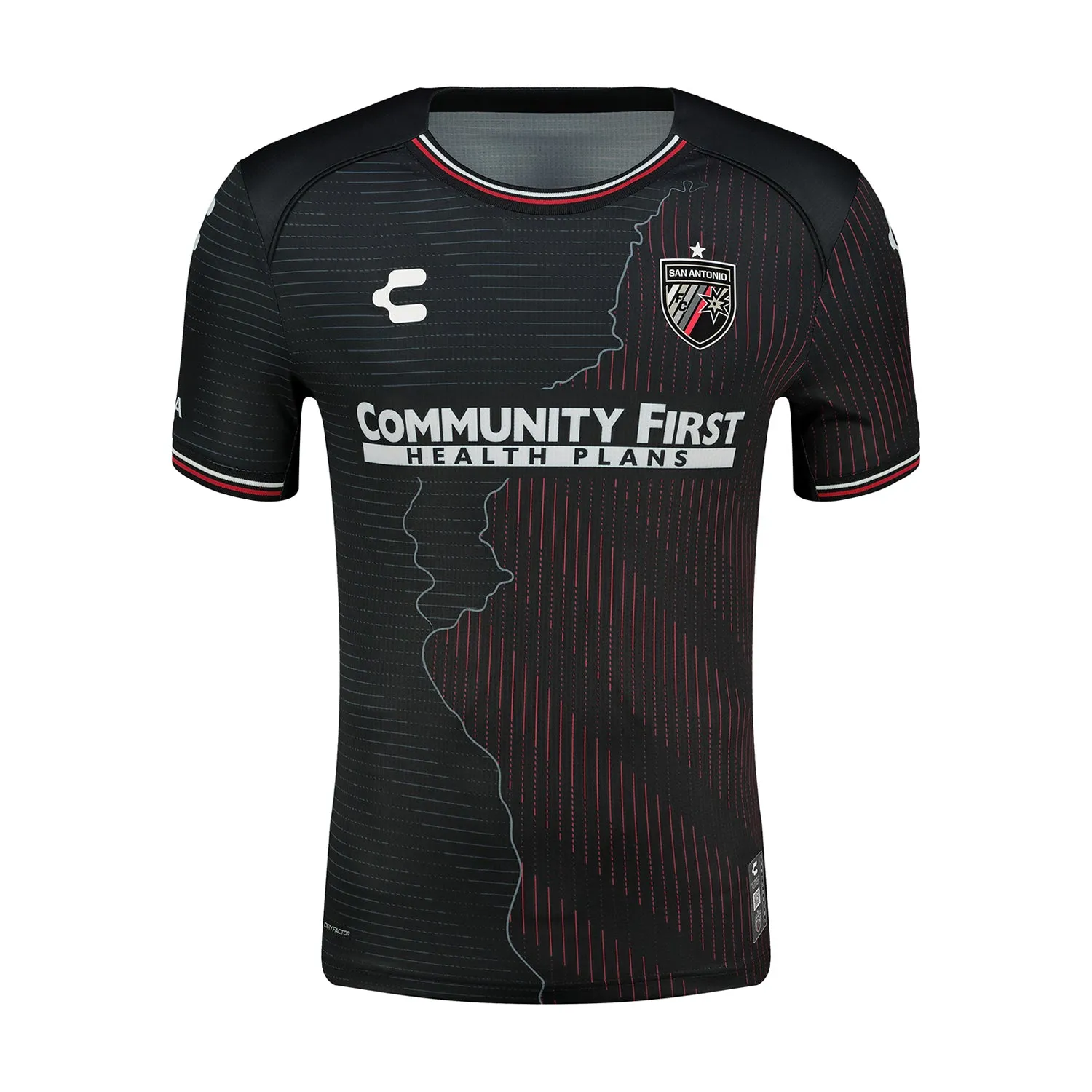 25/26 San Antonio FC Home Jersey -Mens DoubleLayeredHem LayeredPaneling