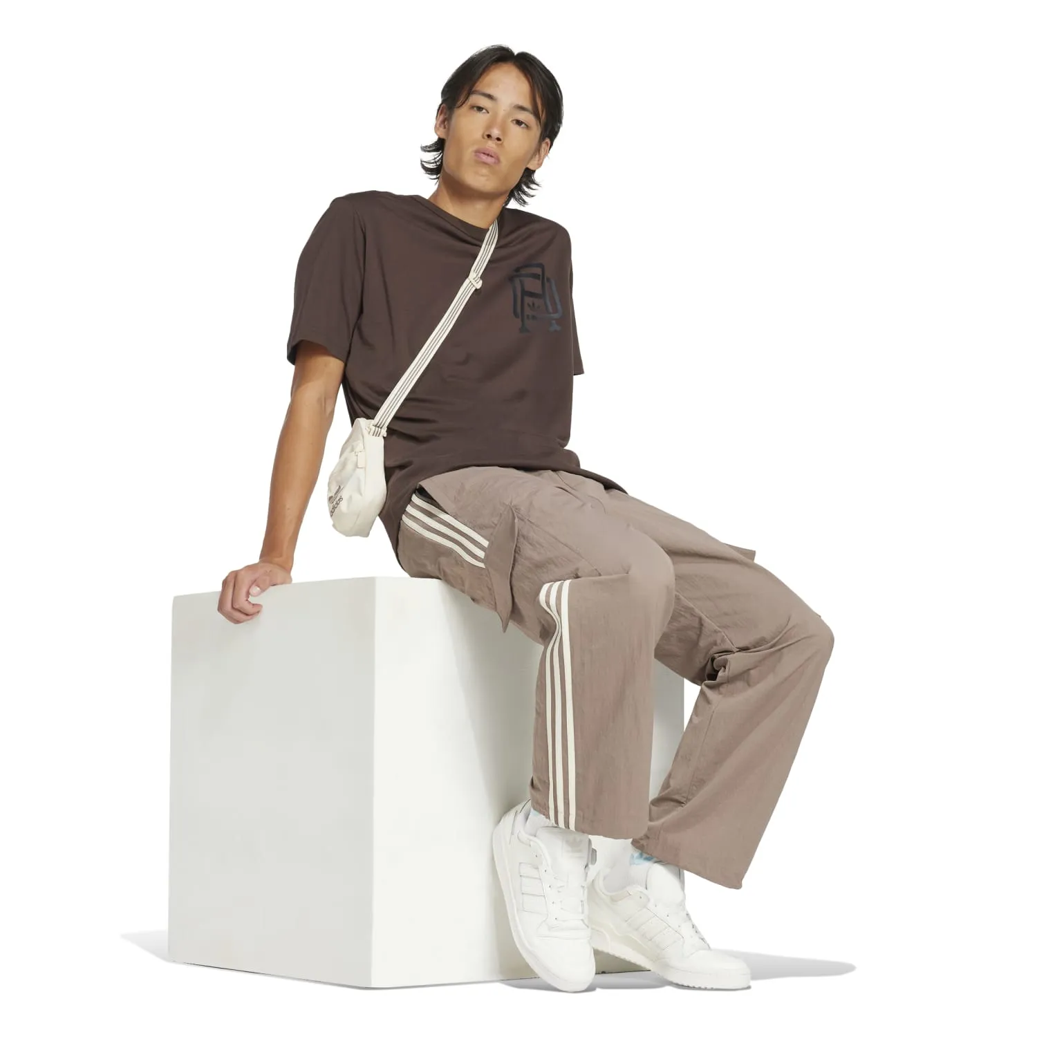 3-Stripe Cargo Pant - Mens Moon Beam