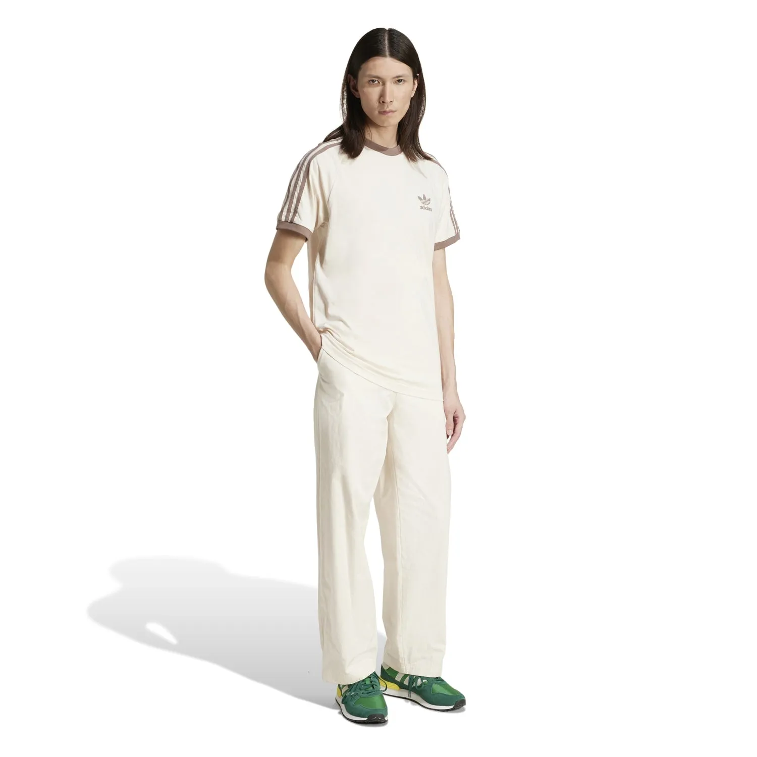 Sustainable production AbrasionResistant Material 3-Stripe Tee - Mens