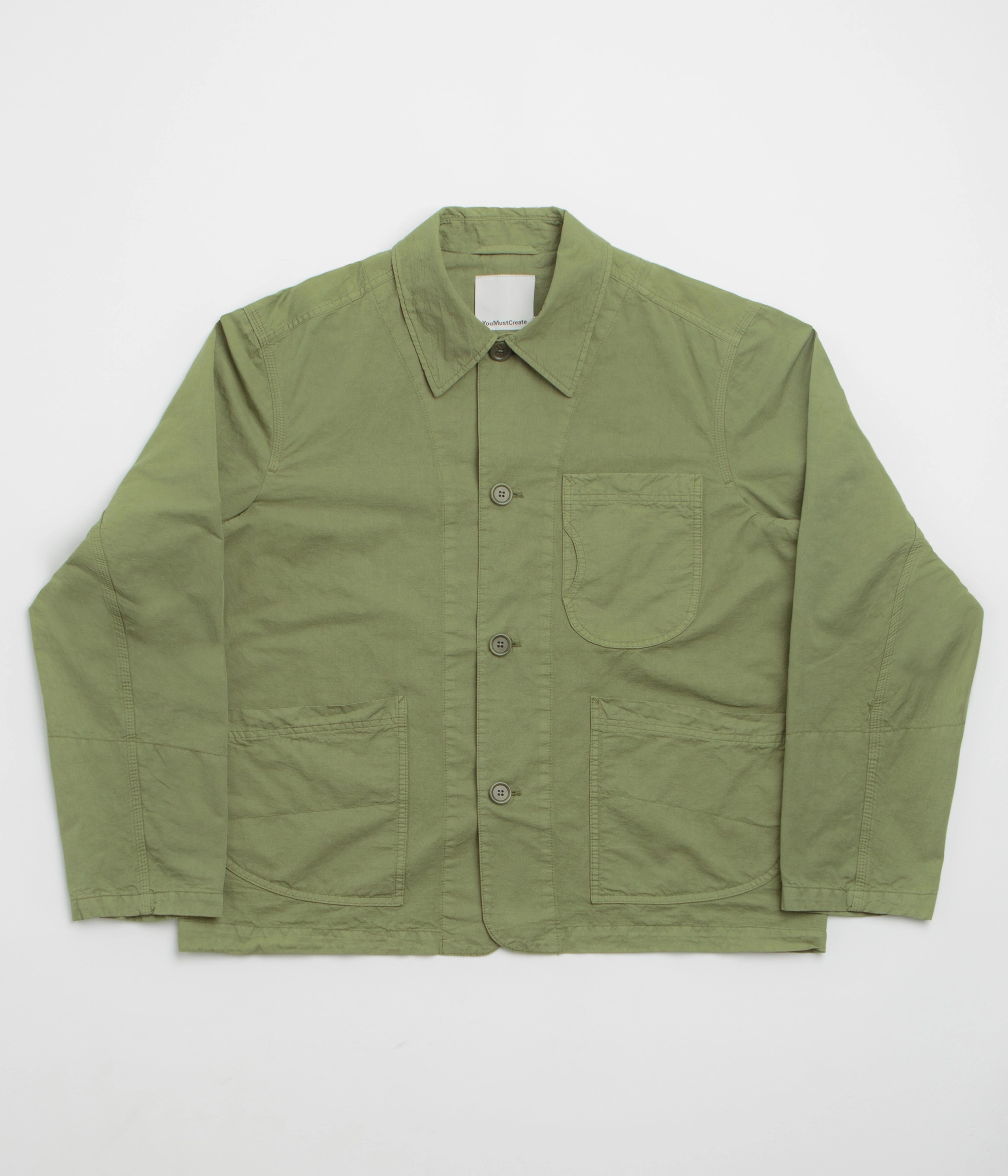 travel use YMC Construction Jacket - Green