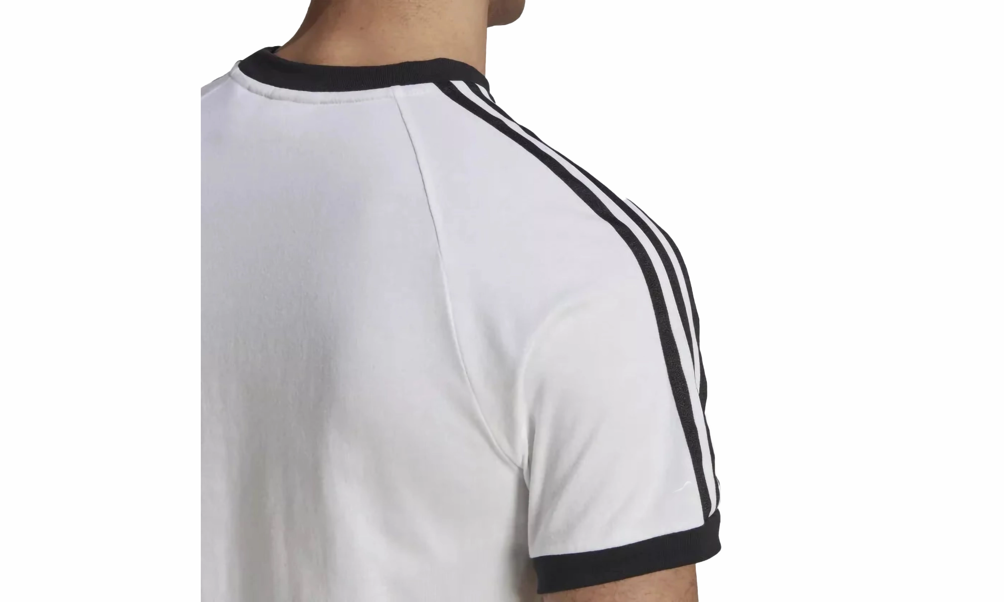 3 STRIPE TEE "White" StaticFreeLining