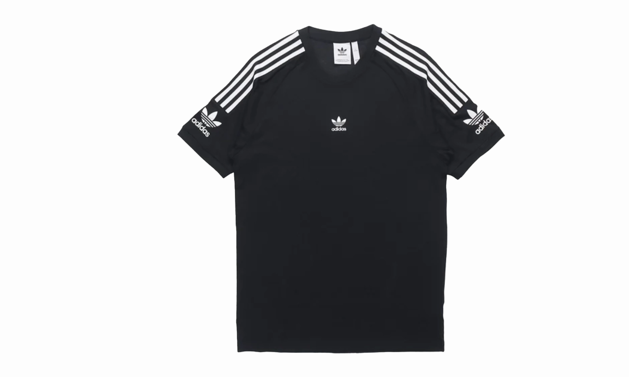 3-Stripes Club Tee "Black" Young Edge
