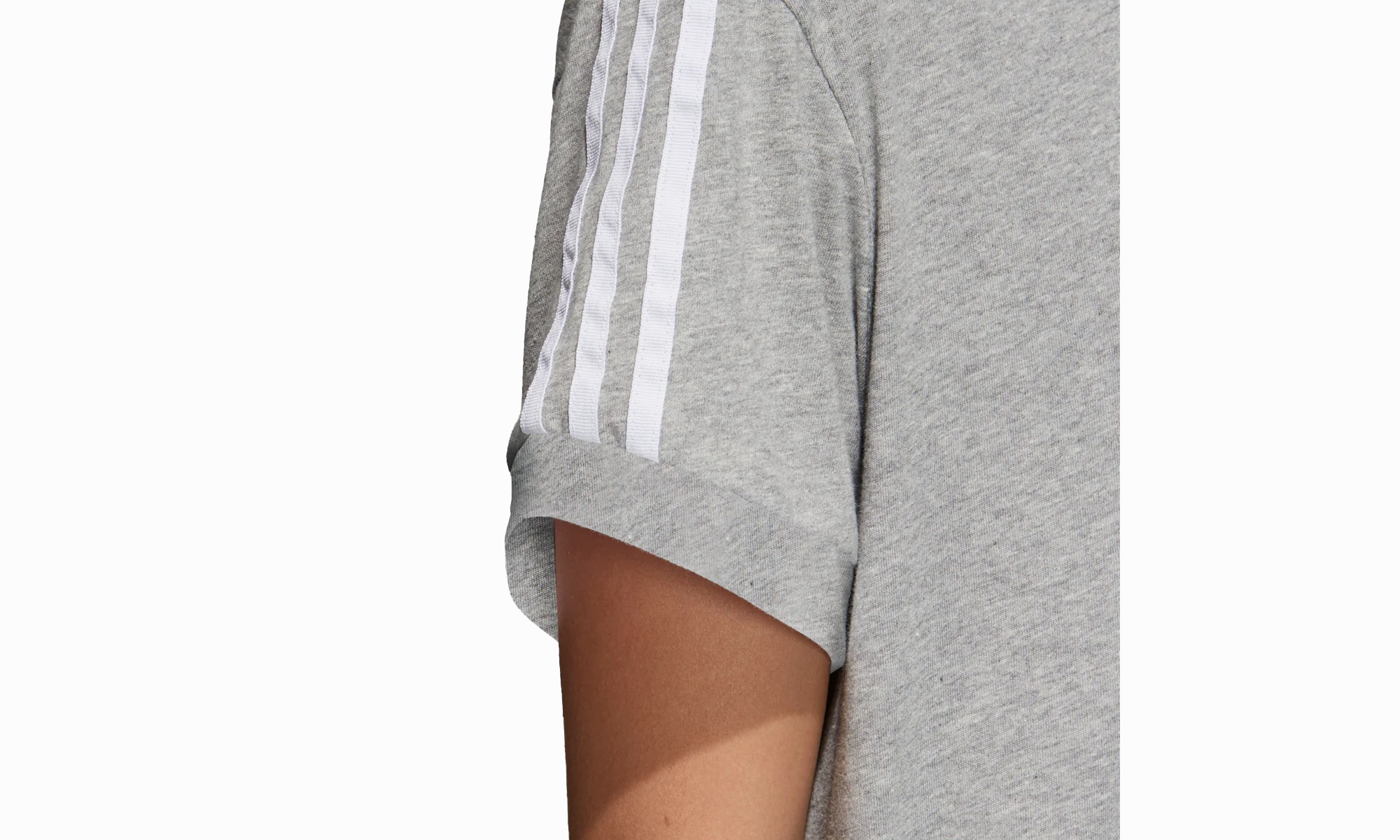 3-Stripes Fashion Shirt "Grey / White" Joy Ease HighNeckStyle
