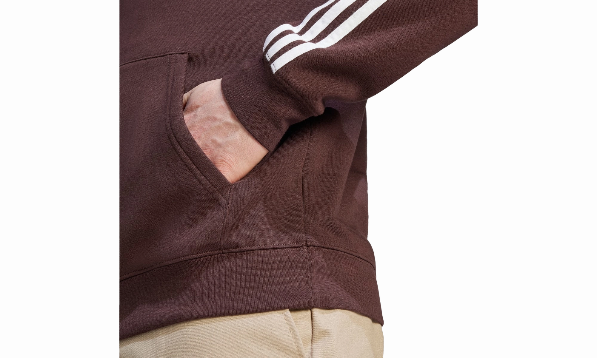 3-STRIPES HOODY "Brown" Fantasy Mood