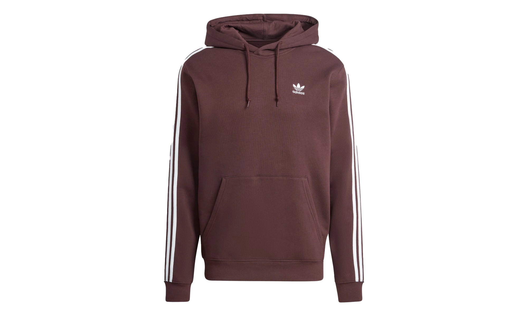 3-STRIPES HOODY "Brown" Cozy Wrap