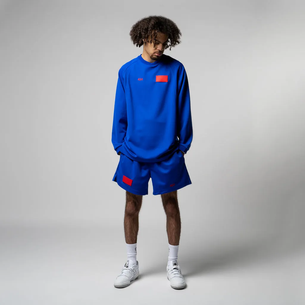 424 Logo L/S Tee - Royal Blue zipper aquarium event