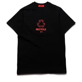 424 Recycle Tee - Black/Red Beach Style Graduation outfit