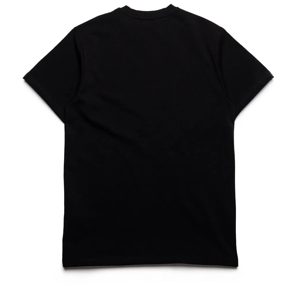 424 Recycle Tee - Black/Red Size large