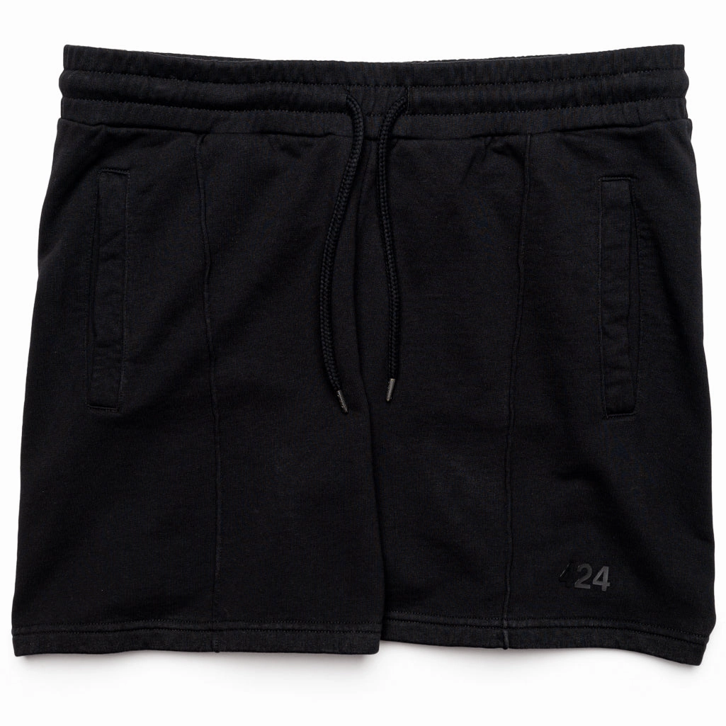 Modern Cut 424 Cotton Shorts - Black