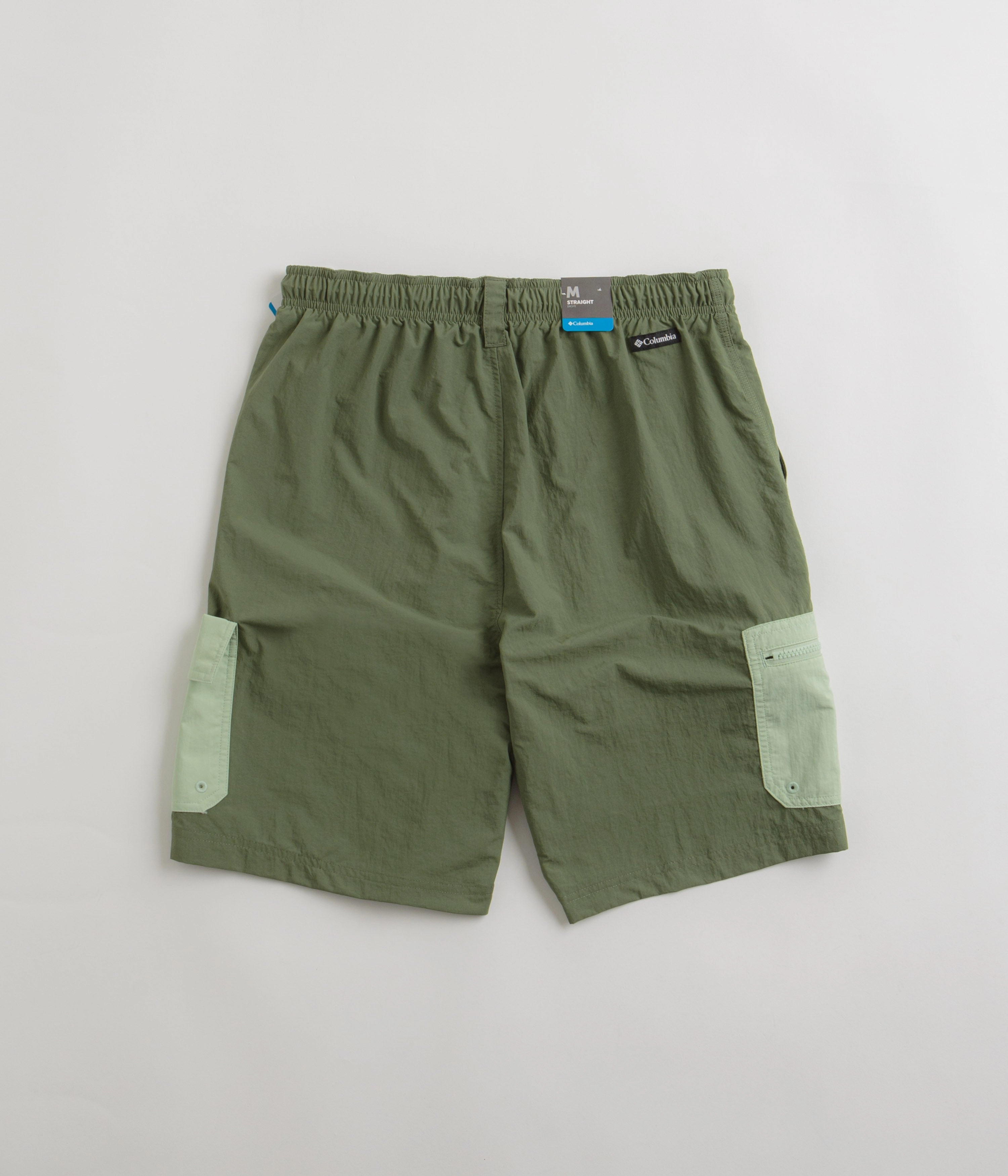 Columbia Summerdry Brief 9" Shorts - Canteen / Sage Leaf snowboarding apparel Cool Breeze