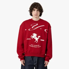 4YE Old Harbour Crewneck / Red Weekend Active