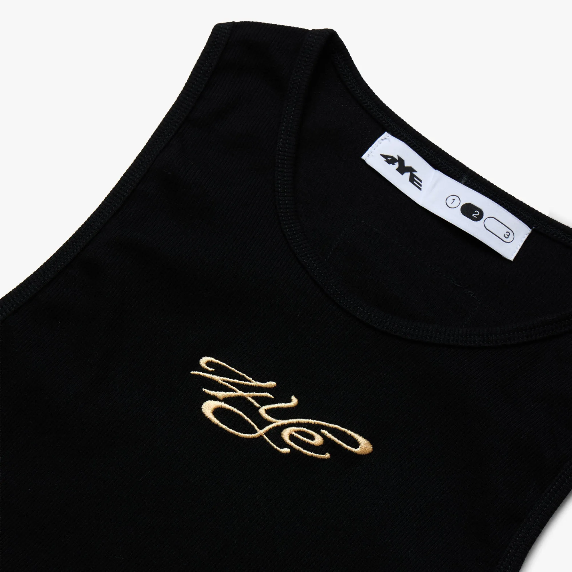 Moisture Wicking Fabric 4YE Signature Tank Black