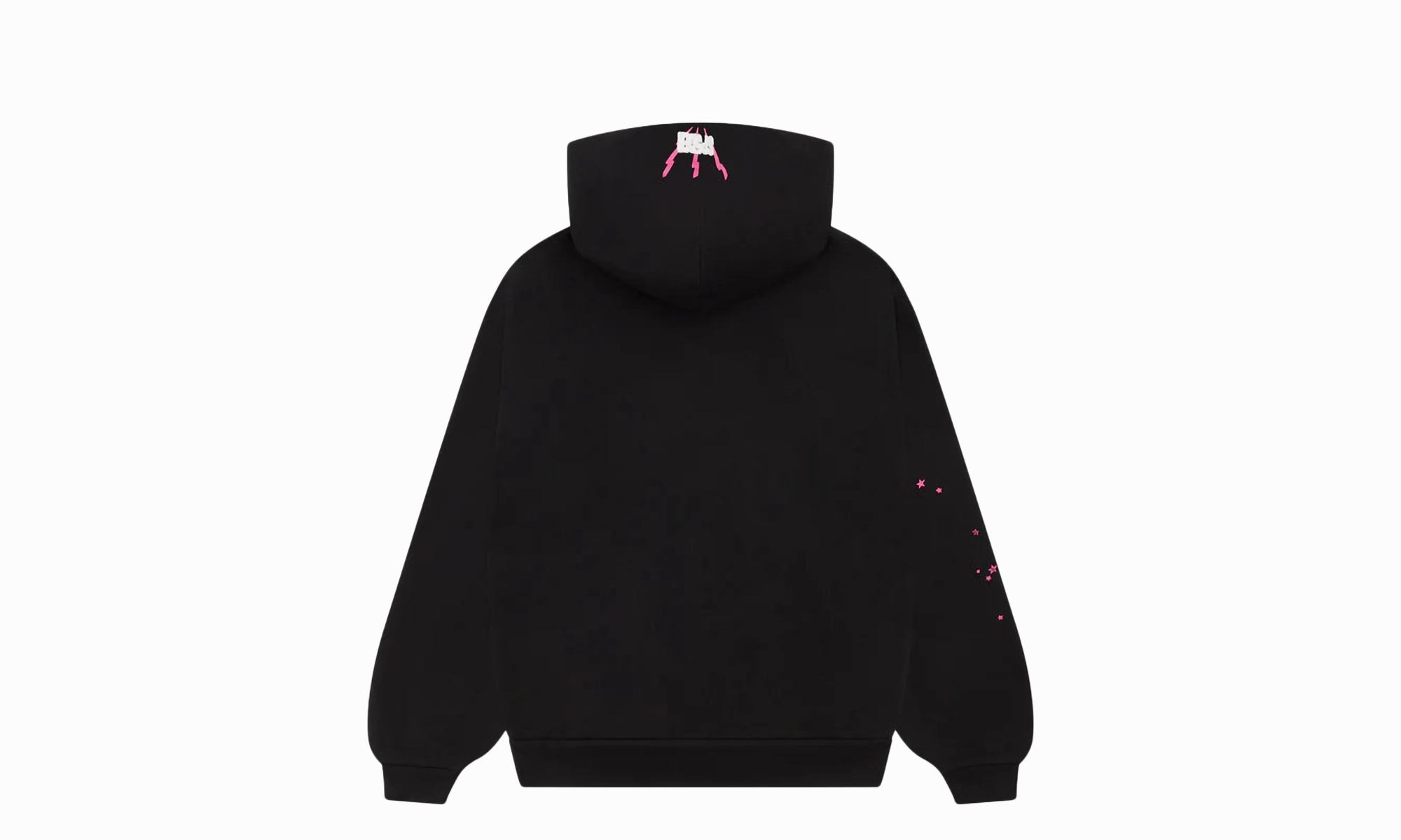 555 WEB HOODIE & SWEATSHIRT "Black, Pink"