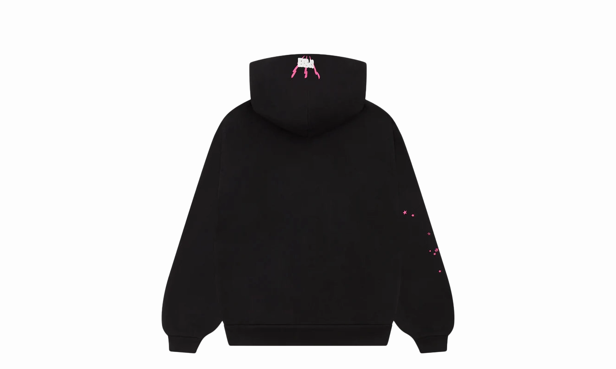 555 WEB HOODIE & SWEATSHIRT "Black, Pink"