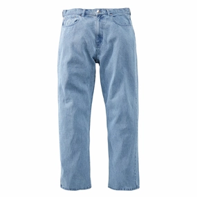 Lightweight Denim ??S Baggy Denim Jeans - Light Blue