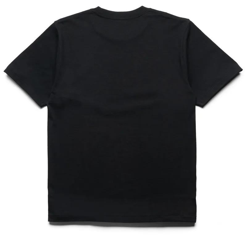 A Bathing Ape 1st Camo Milo Busy Works Tee - Black/Yellow wedding event