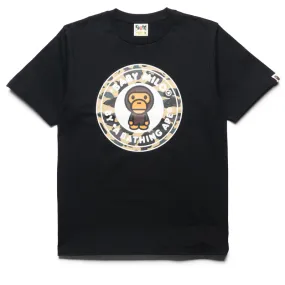 male clothing cricket venue A Bathing Ape 1st Camo Milo Busy Works Tee - Black/Yellow