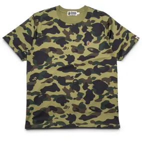 male clothing Casual-wear A Bathing Ape 1st Camo One Point Tee - Green