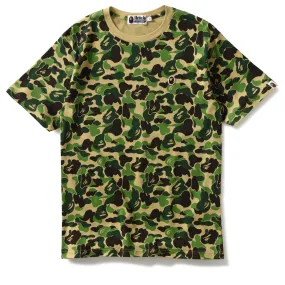 off-peak season A Bathing Ape ABC Camo Ape Head One Point Tee - Green