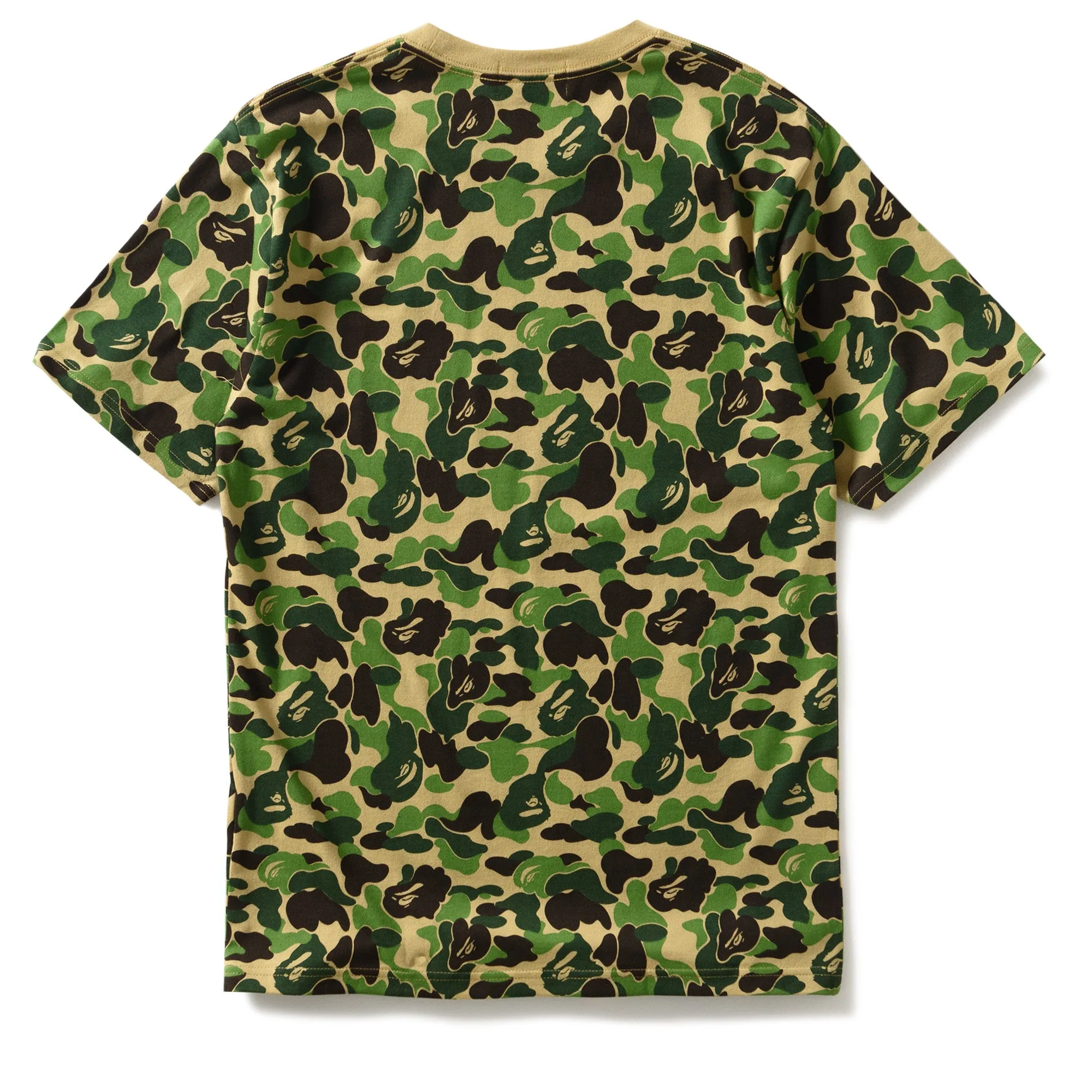 A Bathing Ape ABC Camo Ape Head One Point Tee - Green vacation rental venue Ballroom Event