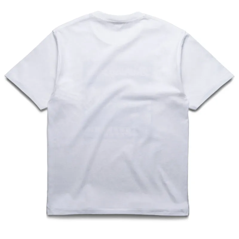 A Bathing Ape Base Camp Tee - White Long Lasting Color Retention
