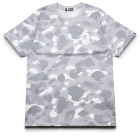 Youth group event A Bathing Ape City Camo Ape Head Tee - Grey