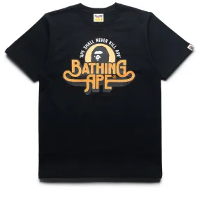Presentation A Bathing Ape Genuine Garment Logo Tee - Black
