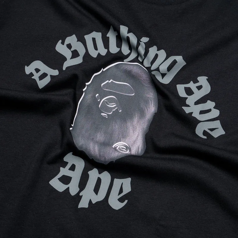 A Bathing Ape Gothic College Tee - Black vacation rental event