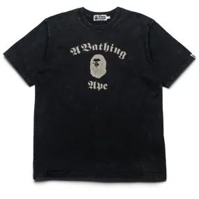 Office Wear museum event A Bathing Ape Overdye Tee - Black