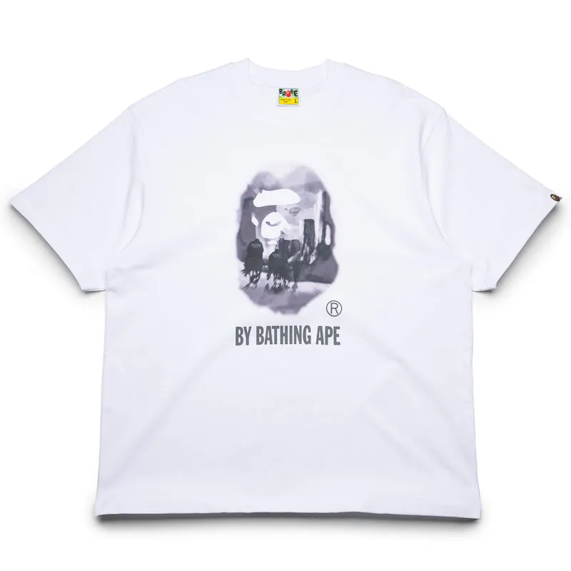 A Bathing Ape Painting By Bathing Ape Tee - White birthday tiered
