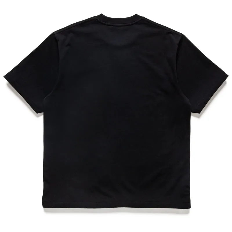 A Bathing Ape Sta Ape Face Tee - Black Reinforced Button Placket safari event