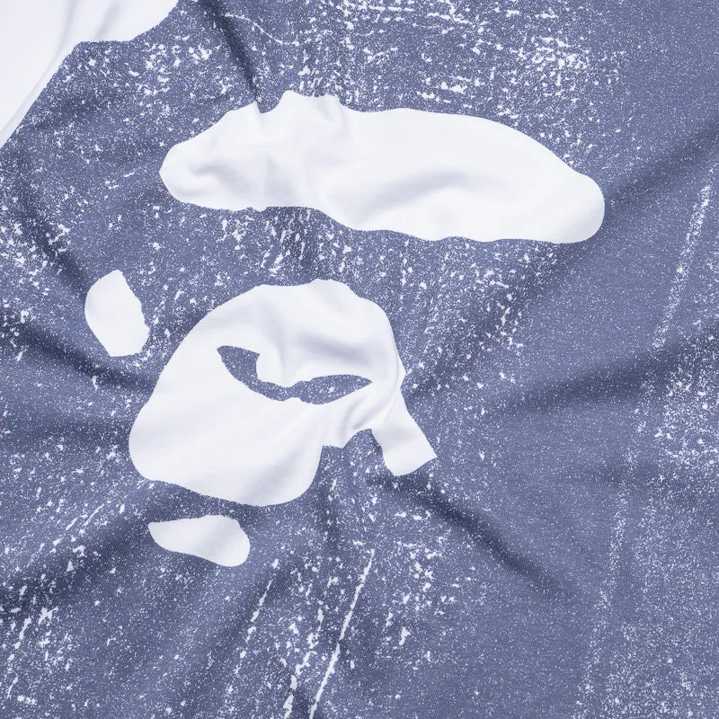 A Bathing Ape Water Print College Relaxed Tee - White Rainy Day hot air balloon event