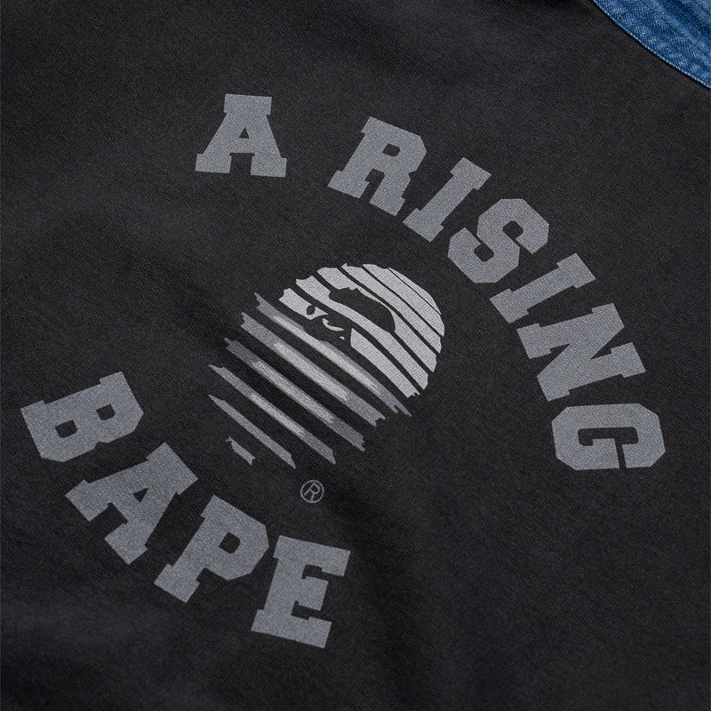 Casual Smart Core Look A Bathing Ape A Rising Bape Hanten Jacket - Black