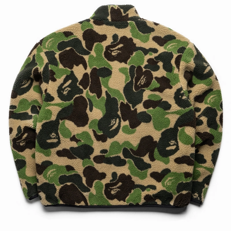 Hydrostatic Rating Tested A Bathing Ape ABC Camo Boa Reversible Jacket - Green