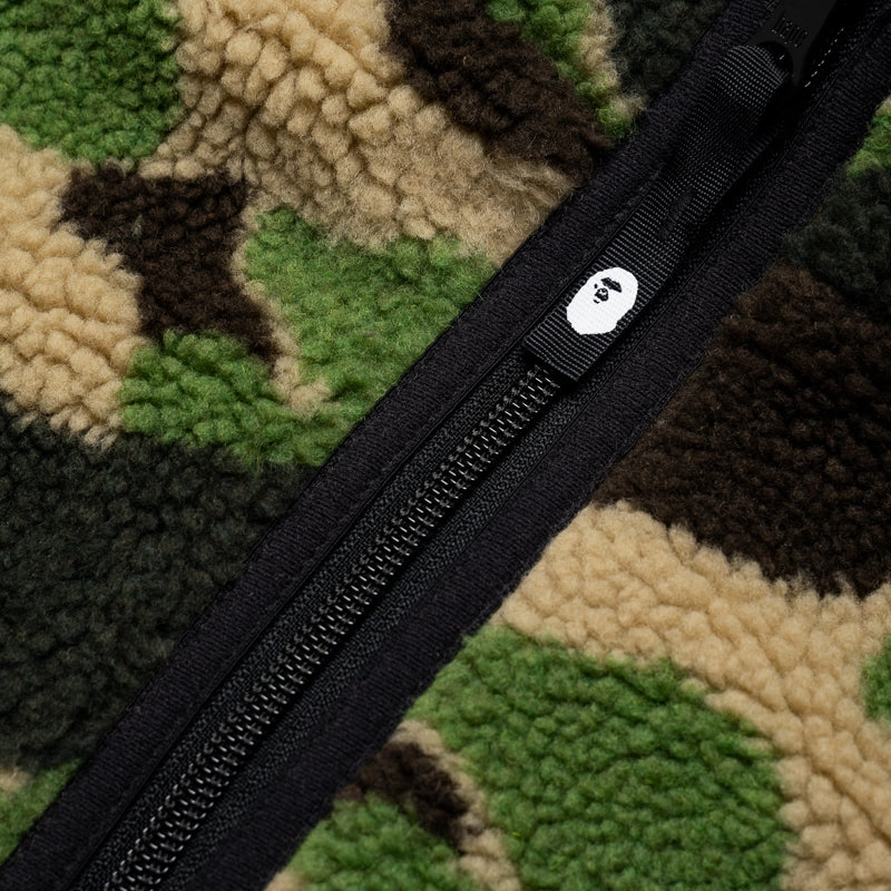 shopping spree A Bathing Ape ABC Camo Boa Reversible Jacket - Green