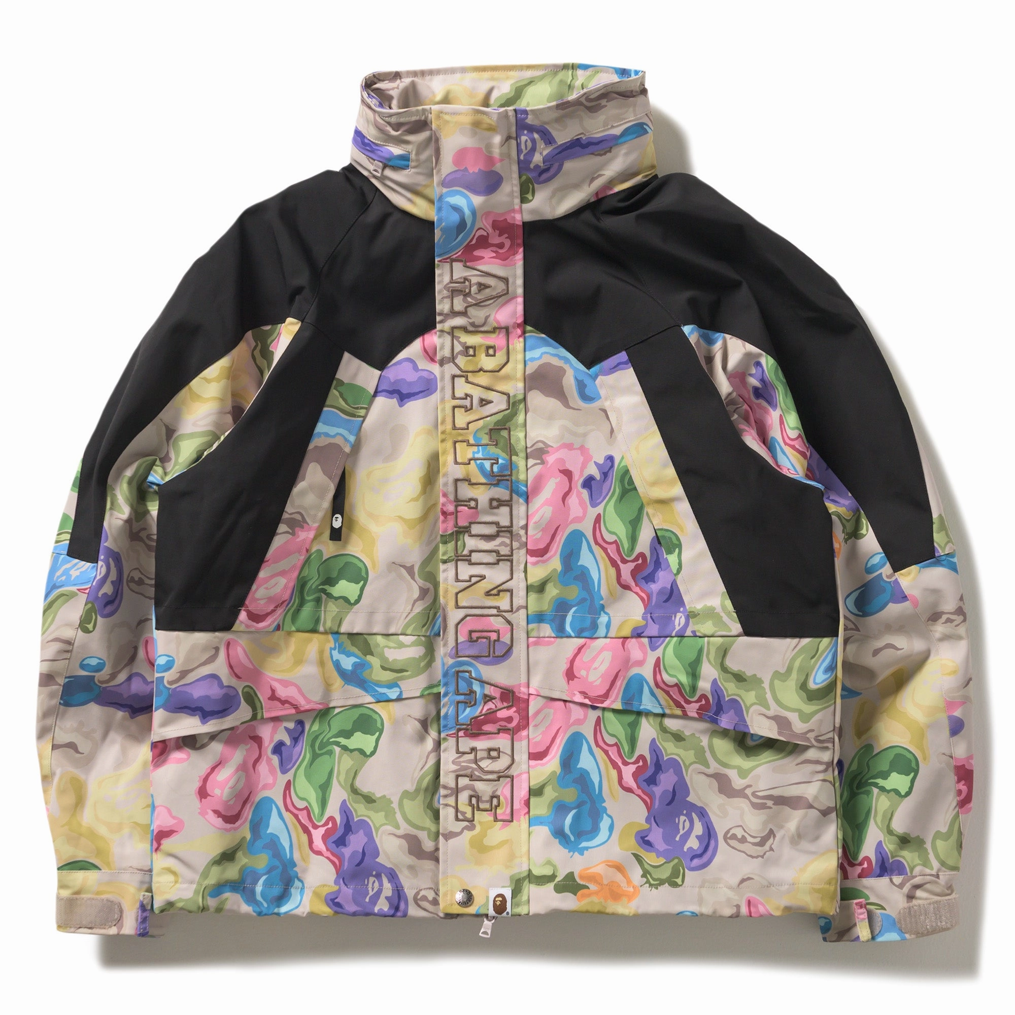 Chemistry Fearlessness A Bathing Ape Art Camo Snowboard Jacket - Multi