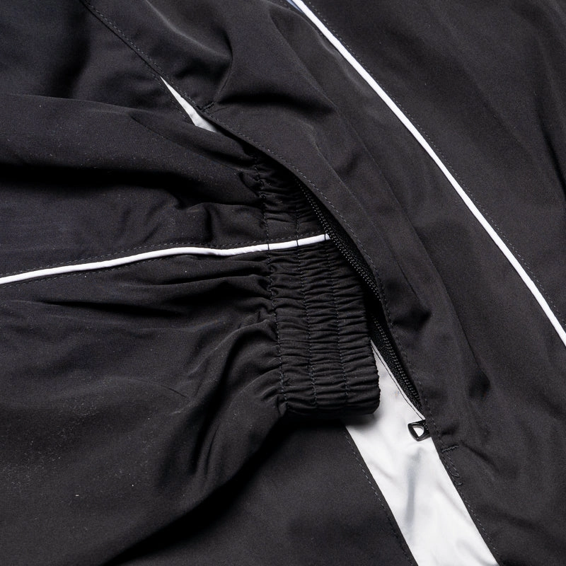 suitable for stage shows Articulated Sleeves A Bathing Ape Logo Nylon Track Jacket - Black