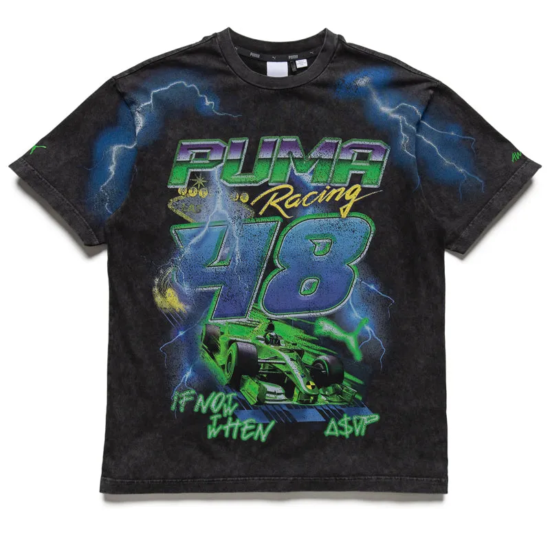 A$AP Rocky x Puma Bolt Tee - Black water park venue