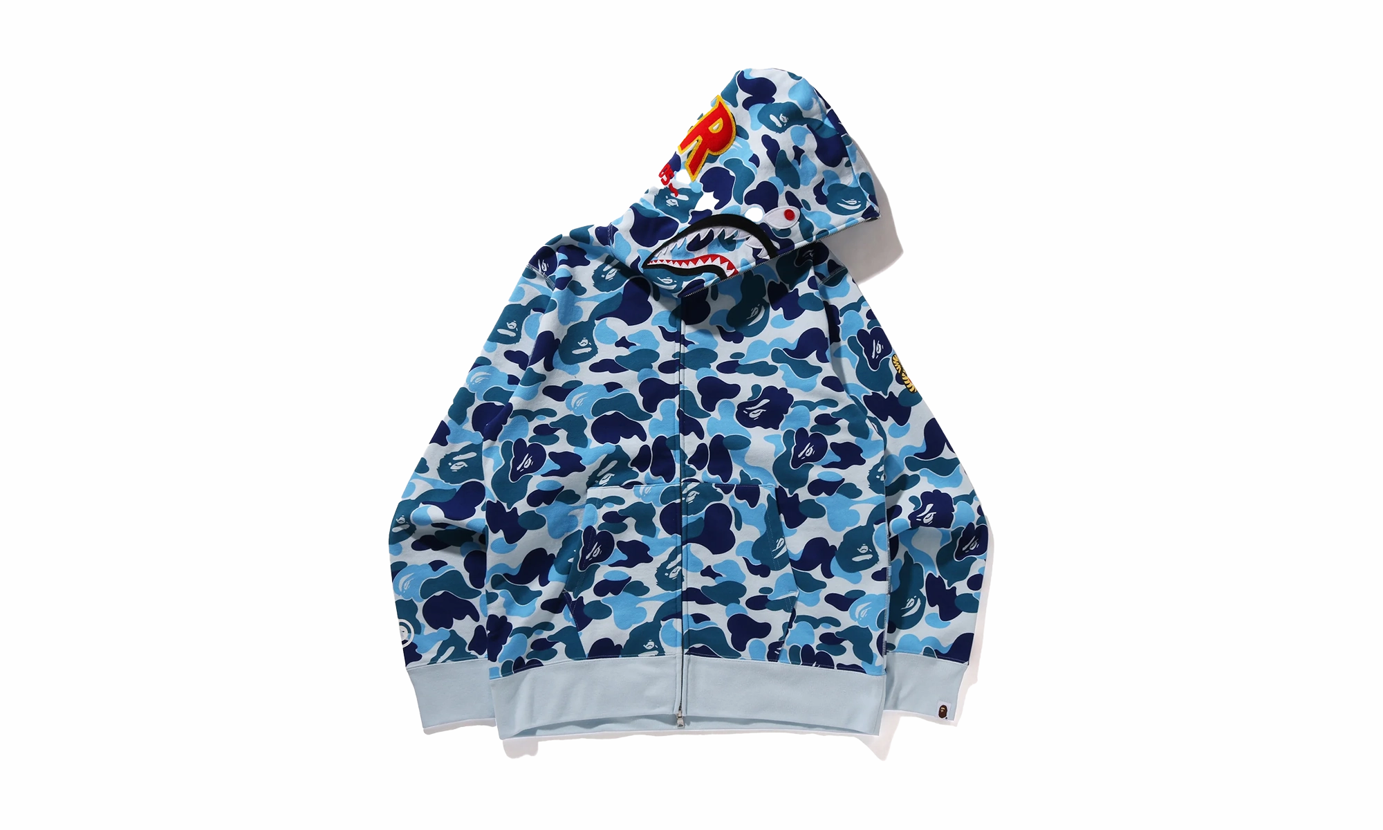 ABC Shark Full Zip Hoodie "Blue"