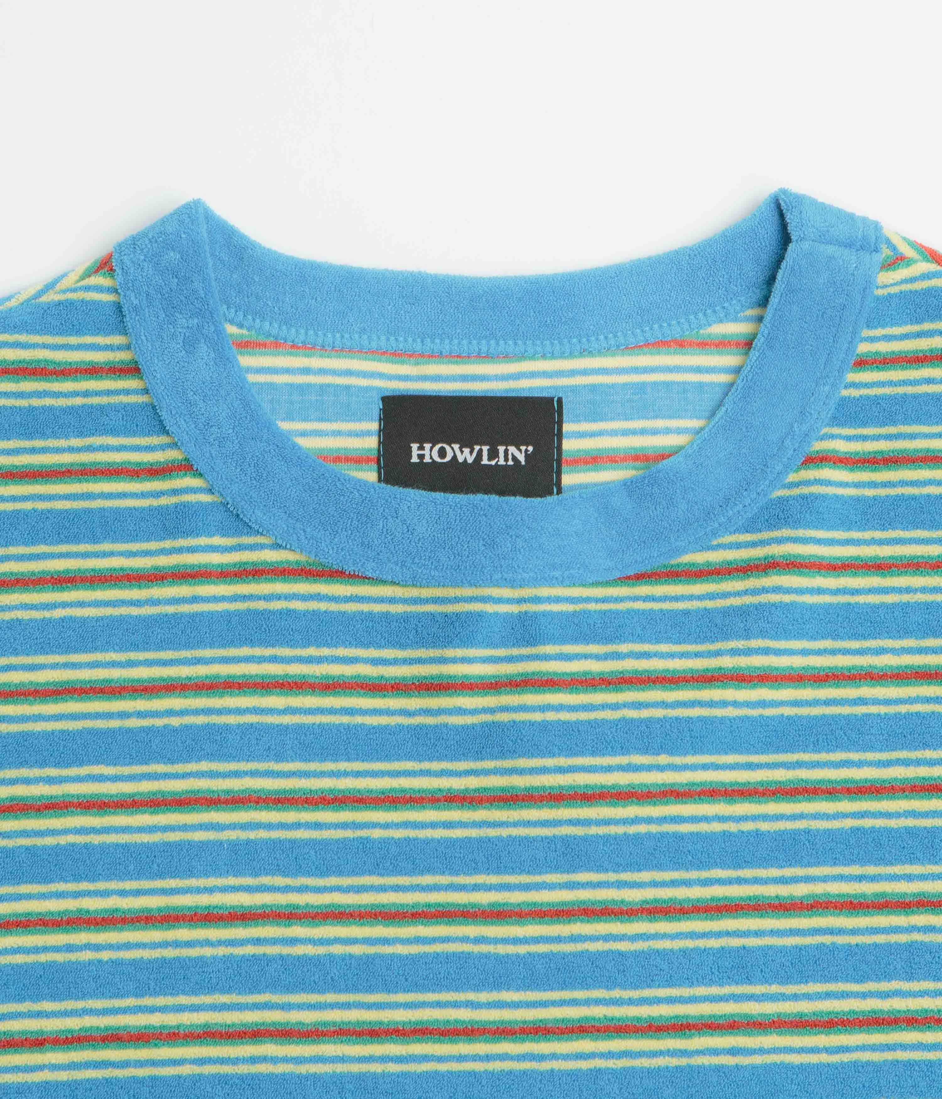 Graphic Prints Howlin' Boxy Freedom T-Shirt - Blue Ghost