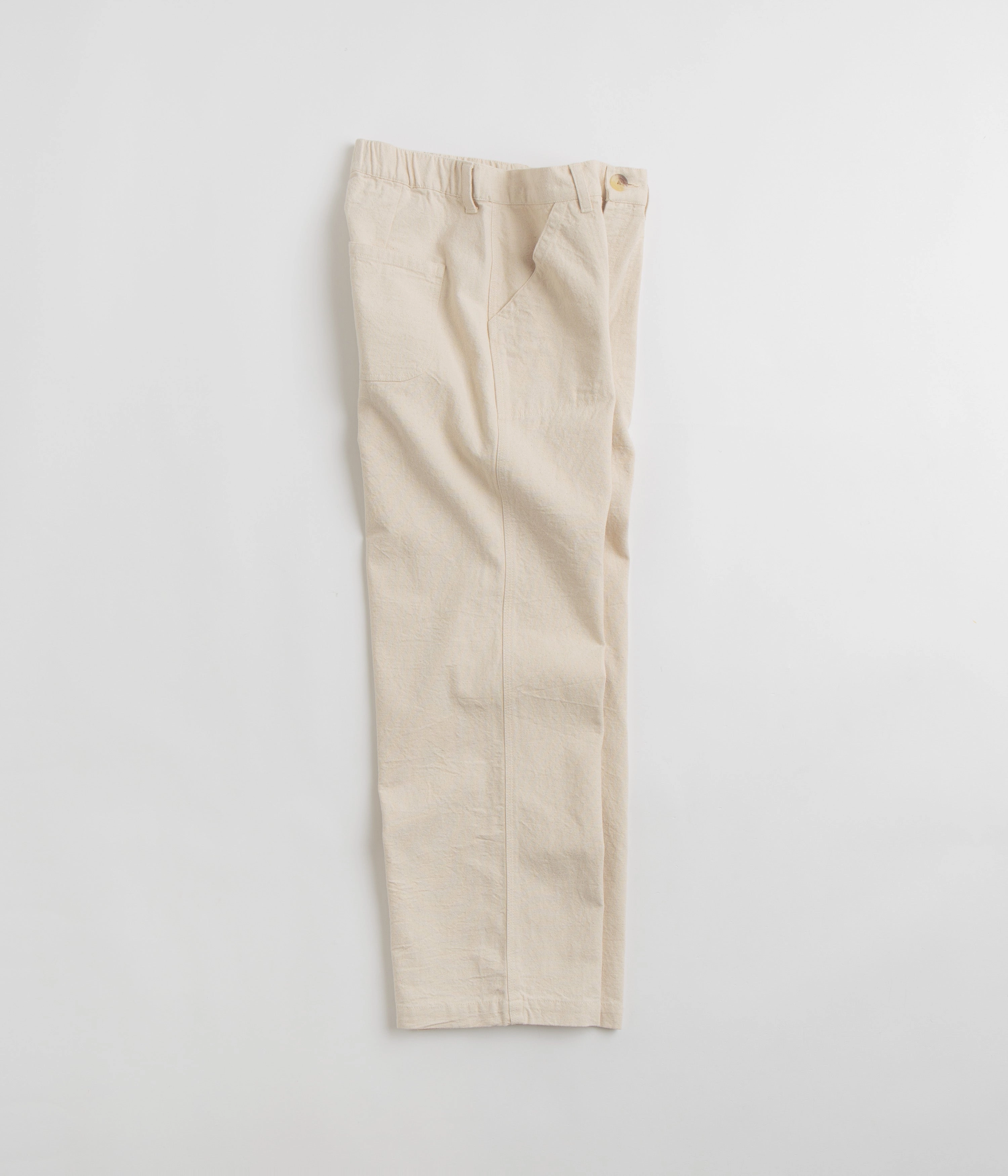 HighRiseWaist Mollusk Womens Painter Pants - Natural