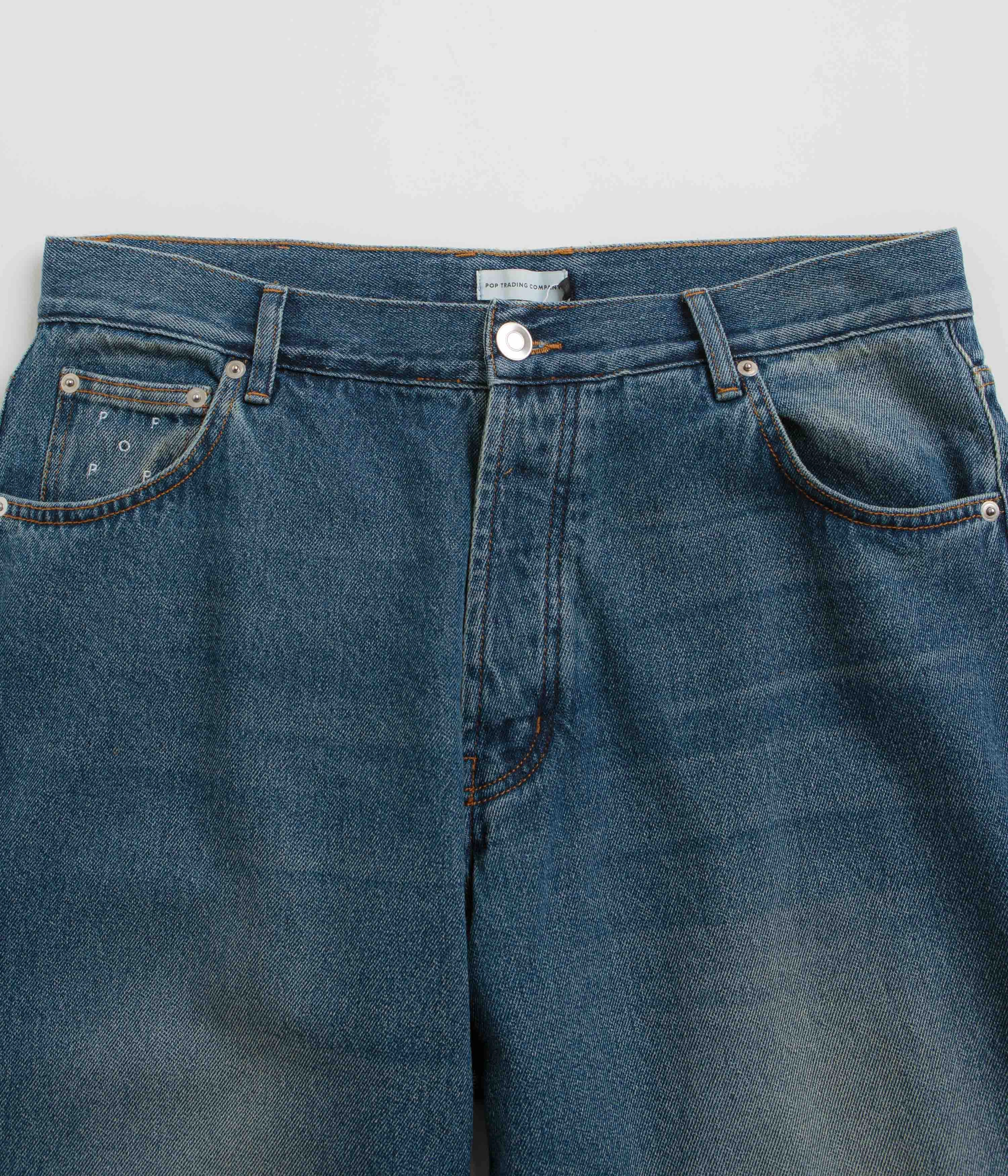 TemperatureRegulation Pop Trading Company DRS Pants - Washed Denim