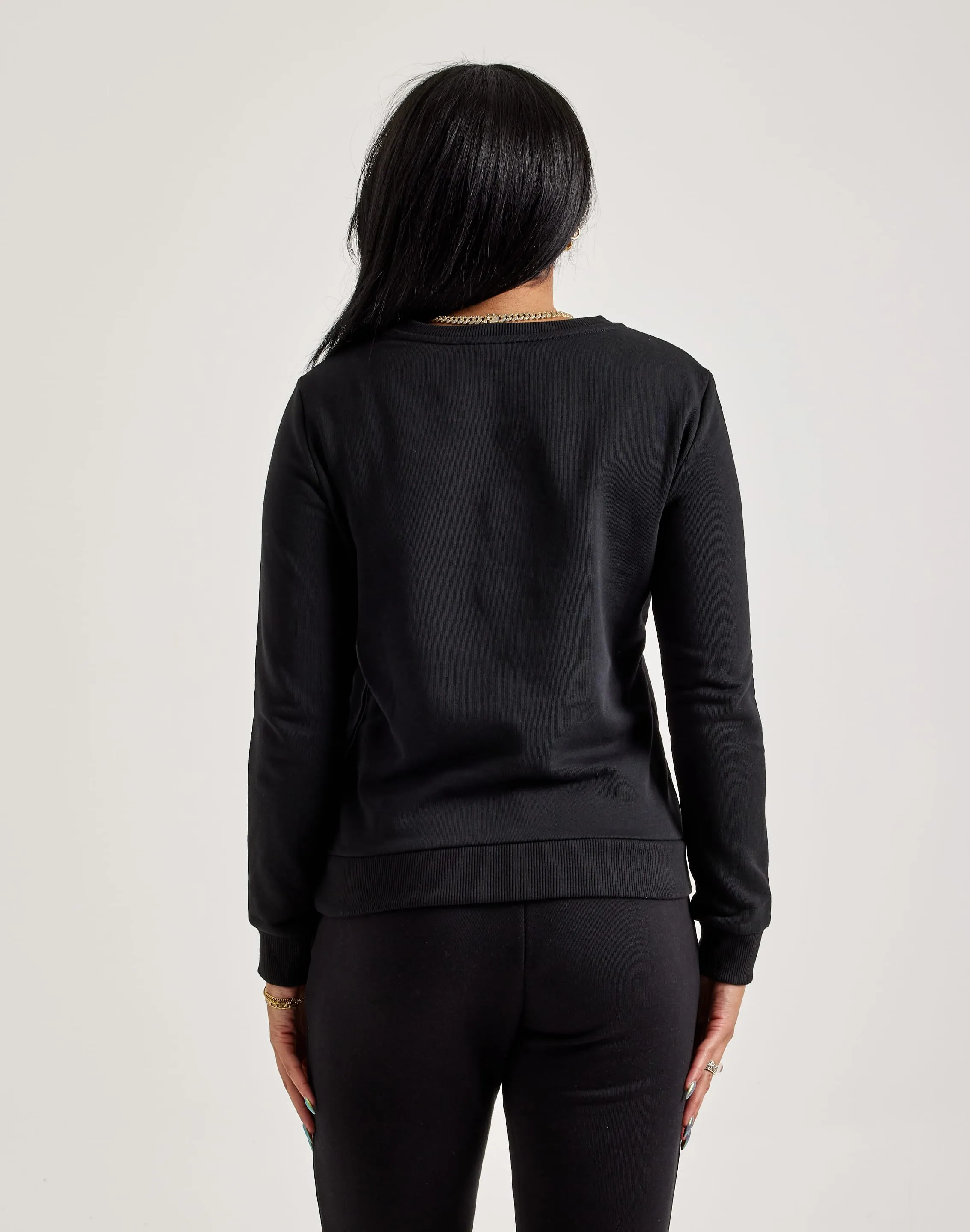Armani Exchange Milano NY Crewneck Sweatshirt MoistureWickingMaterial DurableSeams
