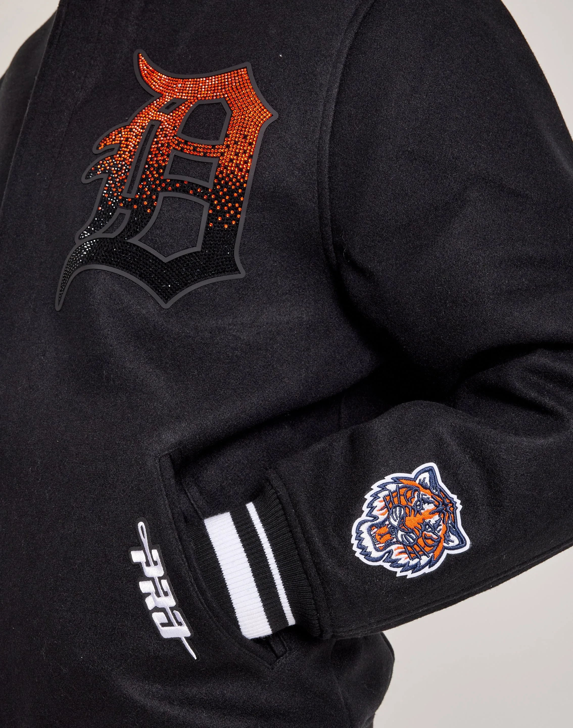 Breathable Lamination Pro Standard MLB Detroit Tigers Varsity Jacket